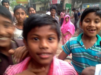 Taking photos of each other