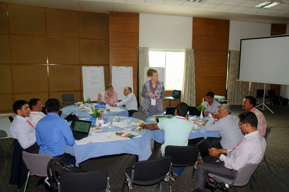 Straight back on the poney